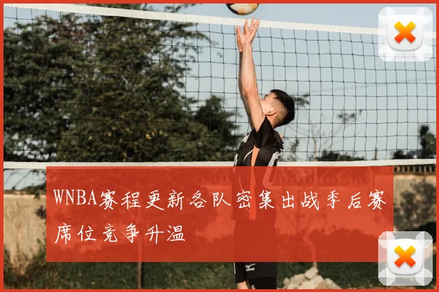 WNBA赛程更新各队密集出战季后赛席位竞争升温